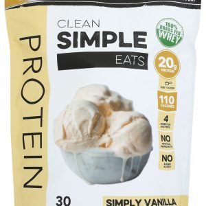 CLEAN SIMPLE EATS: Protein Powder Vanilla, 36 oz