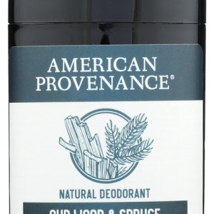 AMERICAN PROVENANCE: Oud Wood and Spruce Deodorant, 2.65 oz