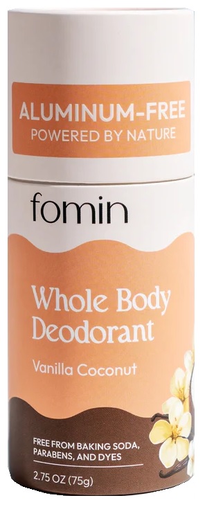 FOMIN: Vanilla Coconut Deodorant Stick, 1 ea