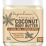 KAPULUAN: Coconut Body Butter with Cocoa, Shea, 8 oz