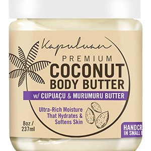 KAPULUAn: Coconut Body Butter with Cupuacu and Murumuru Butter, 8 oz