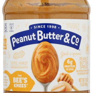 PEANUT BUTTER & CO: The Bee's Knees Peanut Butter Blended with Scrumptious Honey, 16 oz