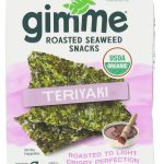 GIMME: Organic Roasted Seaweed Snacks Teriyaki, 0.17 oz