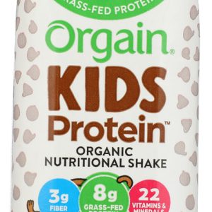 ORGAIN: Healthy Kids Organic Nutritional Shake Chocolate, 8.25 oz