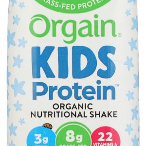ORGAIN: Healthy Kids Organic Nutritional Shake Vanilla, 8.25 oz