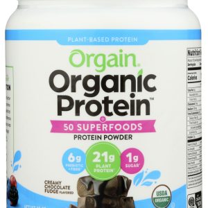 ORGAIN: Powder Sprfd Plnt Choc Fd, 1.12 lb