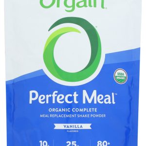 ORGAIN: Perfect Meal Powder Vanilla, 34.5 oz