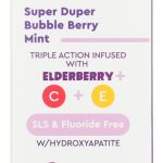 RADIUS: Super Duper Immune Support Toothpaste in Bubble Berry Mint, 2.5 oz