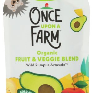 ONCE UPON A FARM: Wild Rumpus Avocado Baby Food, 3.2 oz
