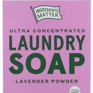 INGREDIENTS MATTER: Lavender Verbena Laundry Powder, 15 oz