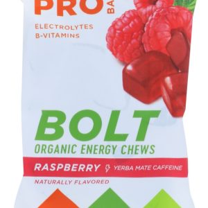PROBAR: Energy Chew Raspberry Organic, 2.1 oz