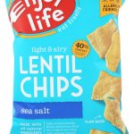 ENJOY LIFE: Plentils Lentil Chips Light Sea Salt, 4 oz
