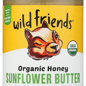 WILD FRIENDS: Organic Sunflower Butter Honey, 16 oz