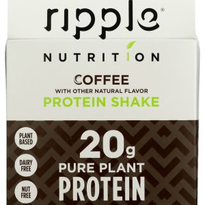 RIPPLE: Coffee Protein Shake 4pk, 48 oz