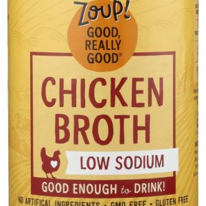 ZOUP GOOD REALLY: Low Sodium Chicken Broth, 32 oz