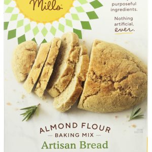 SIMPLE MILLS: Gluten Free Artisan Bread Almond Flour Mix, 9.5 oz