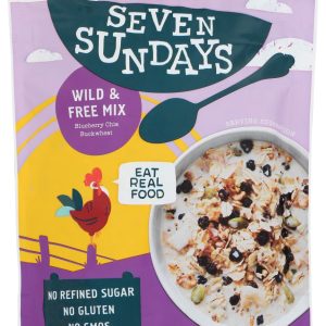 SEVEN SUNDAYS: Muesli Blueberry Chia Buckwheat, 12 Oz