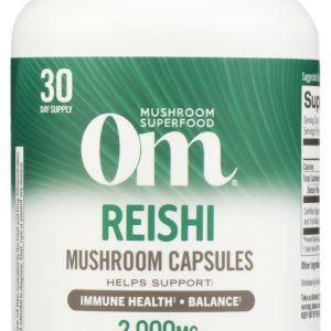 OM MUSHROOM SUPERFOOD: Reishi, 90 cp
