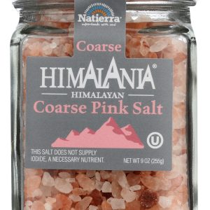 NATIERRA: Himalania Coarse Pink Salt, 9 oz