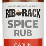 RIB RACK: Cajun Spice Rub Seasoning, 5.5 Oz