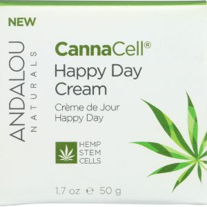 ANDALOU NATURALS: Cream Day Cannacell Happy, 1.7 oz