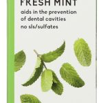 THE HUMBLE CO: Fresh Mint Sodium Fluoride Anticavity Toothpaste, 6.2 oz