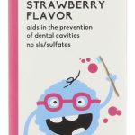 THE HUMBLE CO: Strawberry Sodium Fluoride Anticavity Toothpaste, 6.2 oz