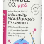 THE HUMBLE CO: Strawberry Anticavity Mouthwash, 16.9 fo