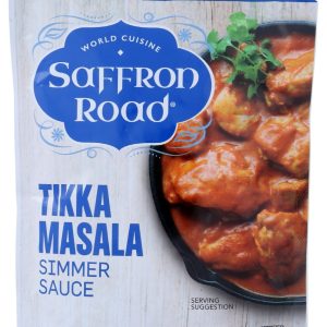 SAFFRON ROAD: Tikka Masala Simmer Sauce, 7 oz
