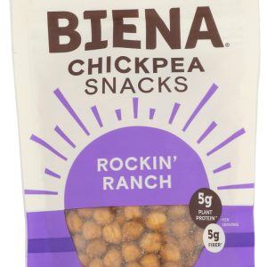BIENA: Rockin' Ranch Chickpea Snacks, 5 oz