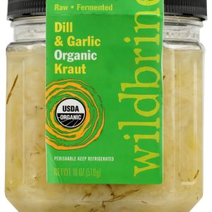 WILDBRINE: Dill and Garlic Sauerkraut Salad, 18 oz