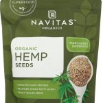 NAVITAS: Organic Shelled Hemp Seeds, 8 oz