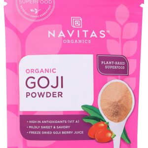 NAVITAS ORGANICS: Organic Goji Berry Powder, 4 oz