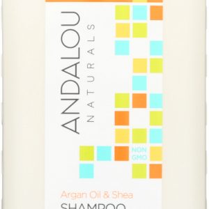 Andalou Naturals Moisture Rich Shampoo Argan and Sweet Orange, 11.5 Oz