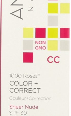 ANDALOU NATURALS: 1000 Roses CC Color + Correct Sensitive Sheer Nude, 2 oz
