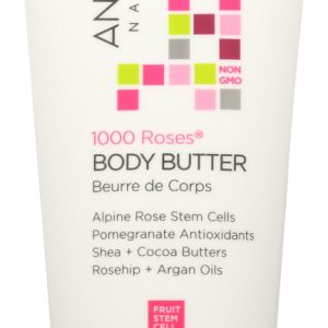ANDALOU NATURALS: 1000 Roses Velvet Soft Body Butter, 8 oz