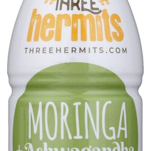 THREE HERMITS: Shot Moringa Ashwagandha, 2.5 fo