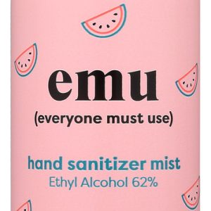 EMU: Hand Sanitizer Mist Watermelon, 2.2 oz