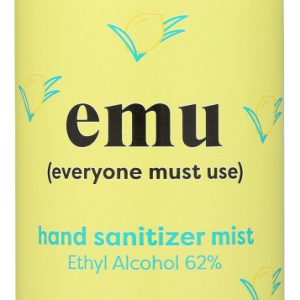 EMU: Hand Sanitizer Mist Lemongrass, 2.2 oz