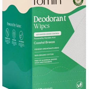 FOMIN: Coastal Breeze Deodorant Wipes, 1 ea