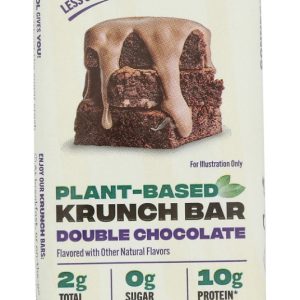 NUSKOOL: Double Chocolate Krunch Bar, 1.38 oz