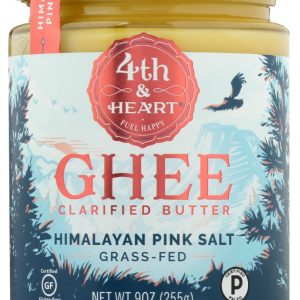 4TH & HEART: Butter Himalayan Salt Ghee, 9 oz