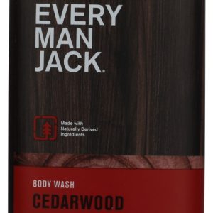 EVERY MAN JACK: Body Wash and Shower Gel Cedarwood, 16.9 oz