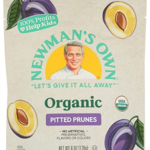 NEWMAN'S OWN: Organic California Prunes, 6 oz