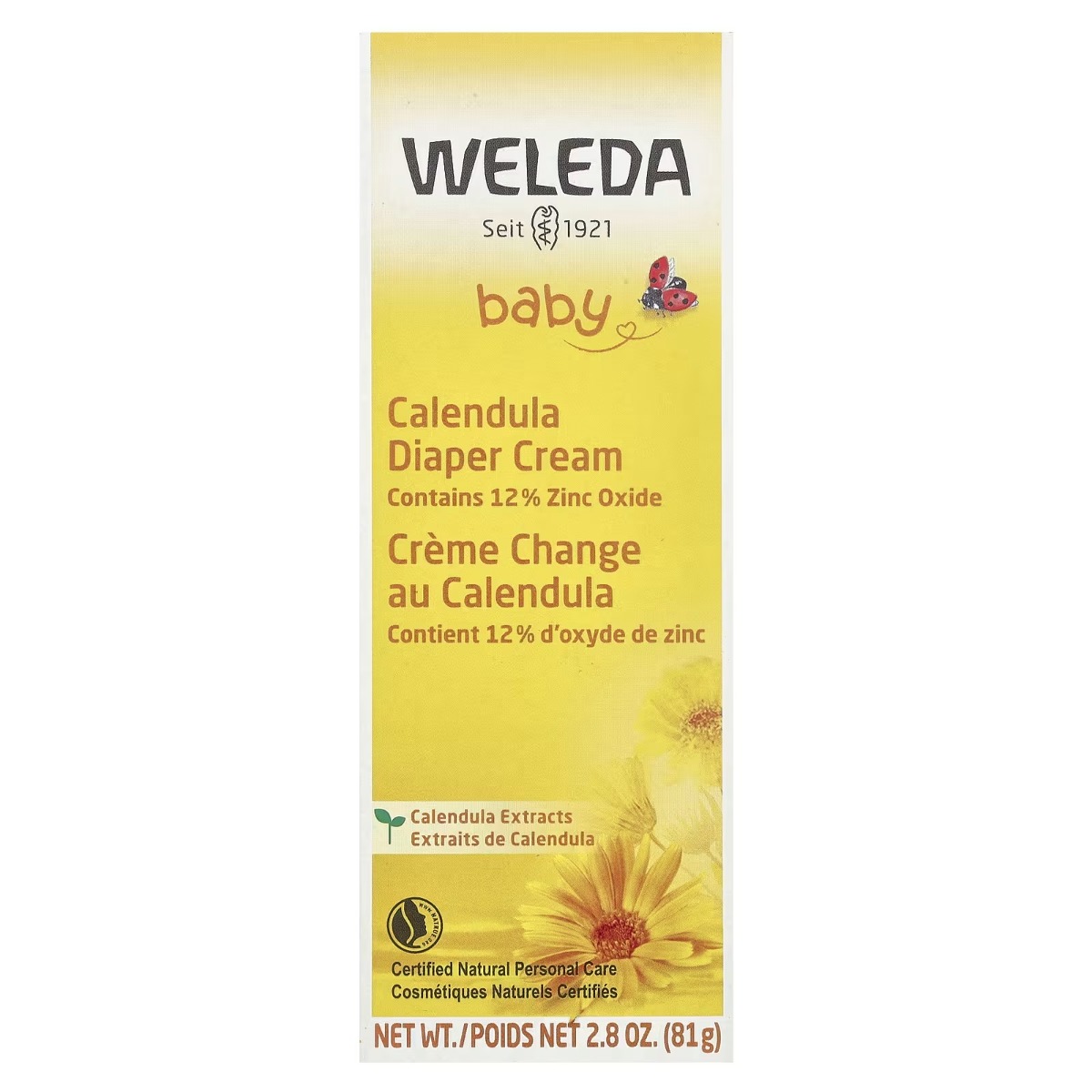 WELEDA: Diaper Care Calendula, 2.8 oz