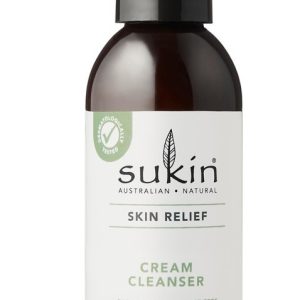 SUKIN NATURALS: Skin Relief Cream Cleanser, 4.23 fo
