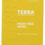 TERRA ORGANICS: Mess-Free Wipes, 30 ea