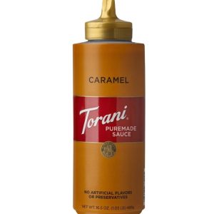 TORANI: Caramel Puremade Sauce, 16.5 Oz