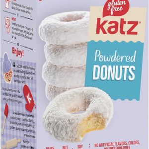 KATZ: Gluten Free Powdered Donuts, 10.5 oz