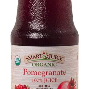SMART JUICE: 100% Juice Organic Pomegranate, 33.8 oz